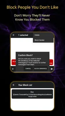 Obscurity Messenger android App screenshot 2