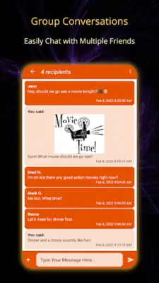 Obscurity Messenger android App screenshot 5